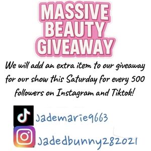 Massive Beauty Giveaways Announcement